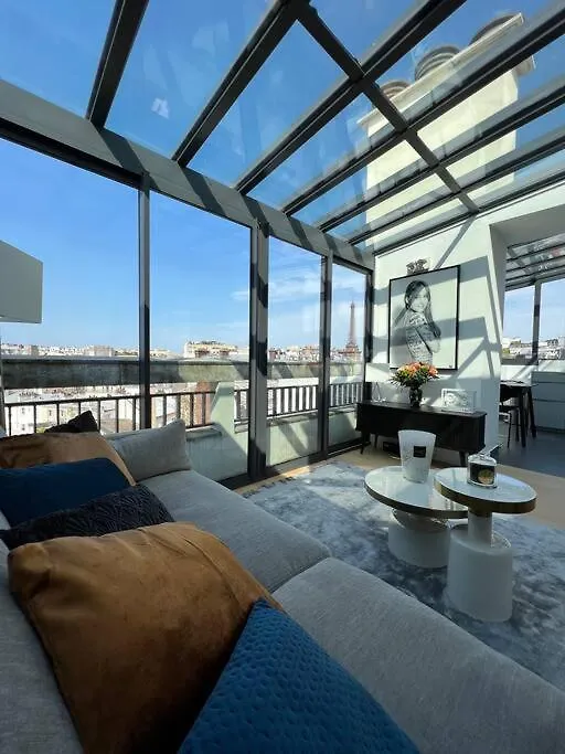 Luxury Penthouse - Eiffel Tower アパート *
