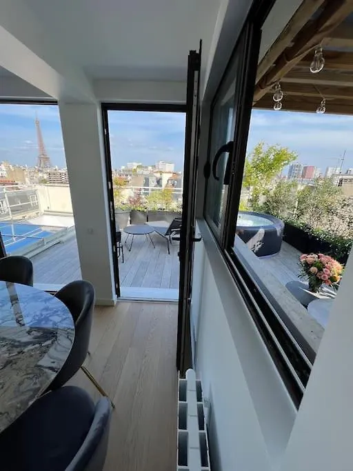 アパート Luxury Penthouse - Eiffel Tower *
