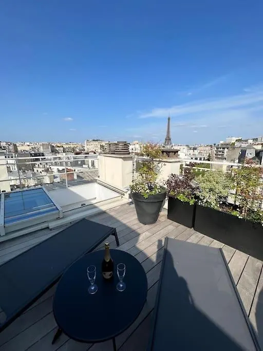 Luxury Penthouse - Eiffel Tower アパート *