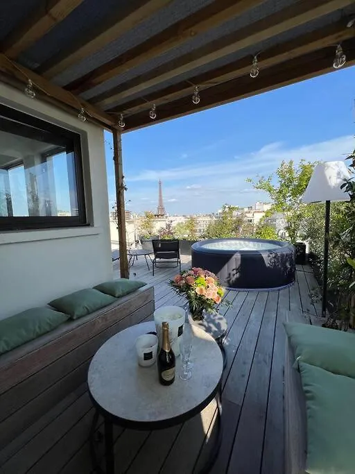 Luxury Penthouse - Eiffel Tower * パリ