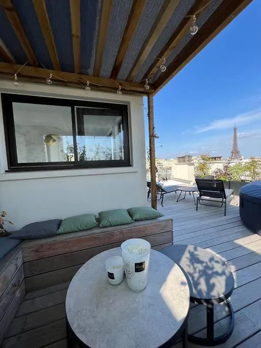 Luxury Penthouse - Eiffel Tower アパート